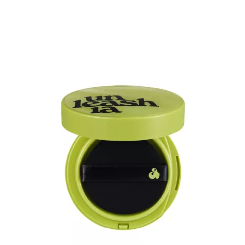 Unleashia - Healthy Green Cushion - SPF30/PA++ - 18 Seashell - Saténový make-up v hubke - 15 g