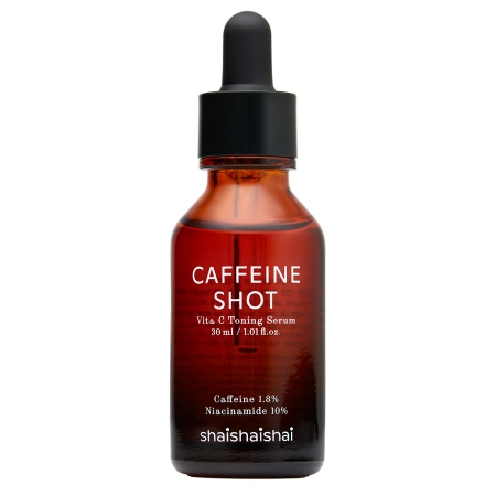 shaishaishai - Caffeine Shot Vita C Toning Serum - Pleťové sérum s kofeínom - 30ml
