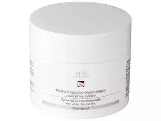 Apis - Professional - Tightening and Smoothing Mask with White Clay and Zinc - Vyhladzujúca, sťahujúca pleťová maska s bielym ílom a zinkom - 200ml