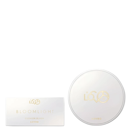 LOVRO - Bloomlight Cushion Blush - Lícenka v hubke - 01 Apricot Whisper - 4,8g