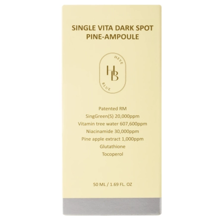 HEVEBLUE - Single Vita Dark Spot Pine-Ampoule - Sérum na redukciu sfarbení pleti - 50ml
