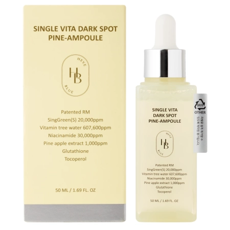 HEVEBLUE - Single Vita Dark Spot Pine-Ampoule - Sérum na redukciu sfarbení pleti - 50ml