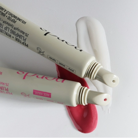 Nerds. - Peptide + Hyaluronic Acid Plumping Lip Treatment NUDE MAUVE - 2% Matrixyl Synthe'6 + 1% Hyacolor - Peptidové sérum na pery s kyselinou hyalurónovou v odtieni Nude Mauve - 10ml