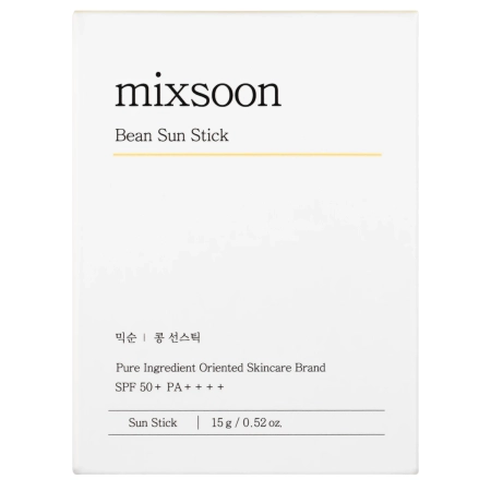 Mixsoon - Bean Sun Stick - Ochranná opaľovacia tyčinka s extraktmi z fazule - 15g
