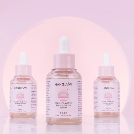 HanGlow - Make It Smooth - Refining Spicule Booster - Vyhladzujúce sérum s mikroihličkami - 30 ml