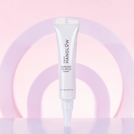 HanGlow - Darkless - Pink BB Eye Cream - Krémový korektor pod oči - 15ml