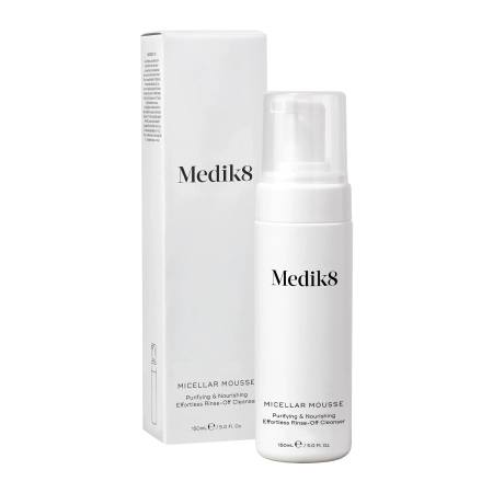 Medik8 - Micellar Mousse - Hĺbkovo čistiaca micelárna pena na pleť - 150ml