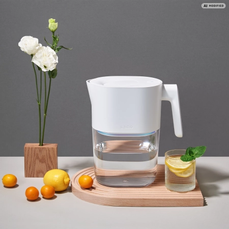LARQ - Pitcher PureVis - Inteligentný, samočistiaci filtračný džbán - Pure White - 1,9L