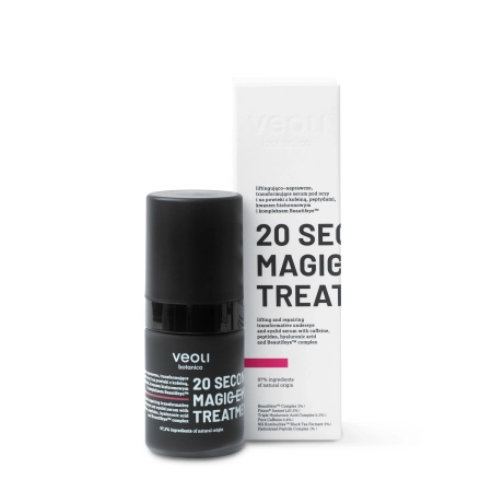Veoli Botanica - 20 Seconds Magic Eye Treatment - Liftingujúce a obnovujúce sérum na očné okolie a viečka - 15ml