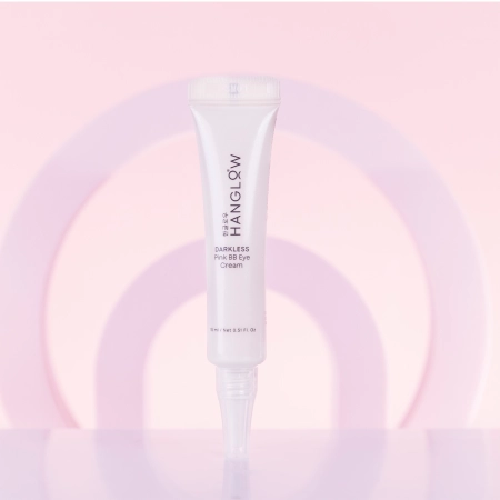 HanGlow - Darkless - Pink BB Eye Cream - Krémový korektor pod oči - 15ml