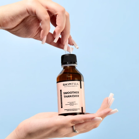 SkinTra - Smoother Than Ever - Sérum s 12% kyselinou mliečnou na telo a tvár - 100ml