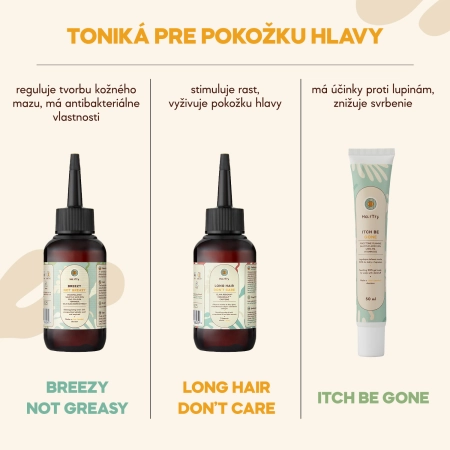 HairTry - Breezy Not Greasy - Tonikum regulujúce vylučovanie kožného mazu s kapsulovanou kyselinou salicylovou - 100ml