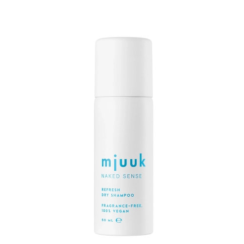 Mjuuk - Naked Sense Fragrance-free Refresh Dry Shampoo - Suchý šampón na vlasy - bez parfumácie - 50ml