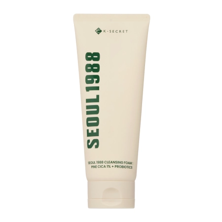 K-SECRET - SEOUL 1988 Cleansing Foam : Pine Cica 1% + Probiotics - Čistiaca pena na tvár - 150ml