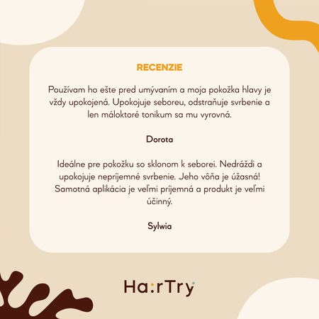 HairTry - Hydrate Hero - Hydratačno - upokojujúce tonikum na pokožku hlavy s NMF komplexom a ektoínom - 100ml