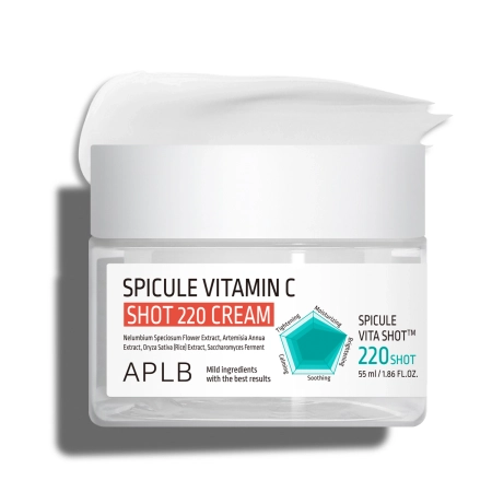 APLB - Spicule Vitamin C Shot 220 Cream - Mikroihličkový krém s vitamínom C - 55 ml