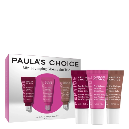 Paula's Choice - Mini Plumping Gloss Balm Trio - Sada 3 balzamov na pery - 3 x 7ml