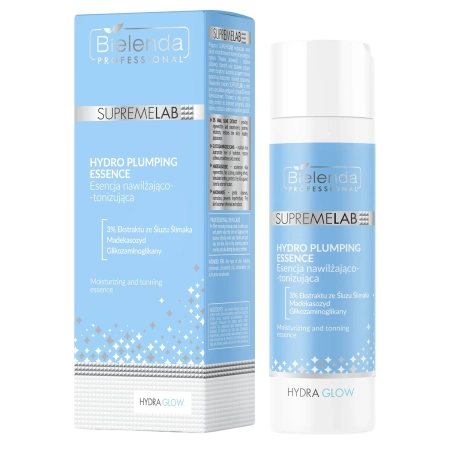 Bielenda Professional - Supremelab - Hydra Glow - Hydro Plumping Essence - Tonizujúco-hydratačná esencia na tvár - 200ml