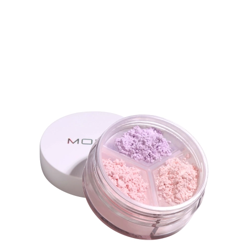 Moira - Set & Correct Loose Setting Powder - Korekčný púder na tvár - 005 Rose Pink - 4,6g