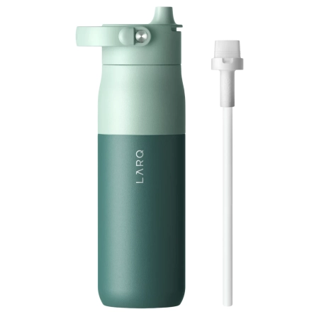 LARQ - Bottle Swig Top - Termická fľaša so slamkou - Eucalyptus Green - 680ml