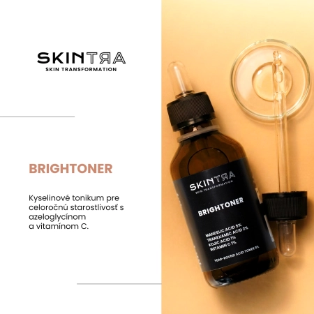 SkinTra - Brightoner - Celoročné kyselinové tonikum 9% - 100ml
