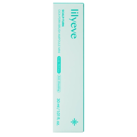 lilyeve - Scalp:Turn Cica PDRN Brush Ampoule - Sérum proti lupinám na pokožku hlavy - Mini - 30ml