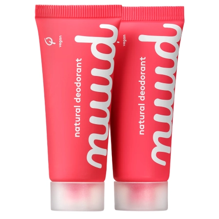 Nuud - Smarter Pack Red - Sada prírodných krémových deodorantov - 2x20ml