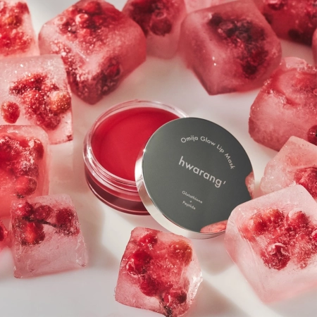 hwarang - Omija Glow Lip Mask - Vyživujúca maska na pery - 15ml