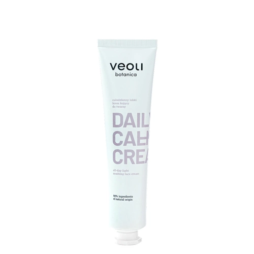 Veoli Botanica - Daily Calming Cream - Každodenný ľahký upokojujúci krém na tvár - 75ml