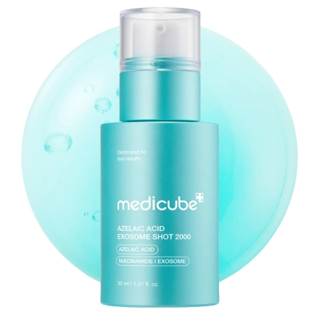 Medicube - Azelaic Acid Exosome Shot 2000 - Stimulujúce sérum s mikroihličkami a kyselinou azelaovou - 30ml