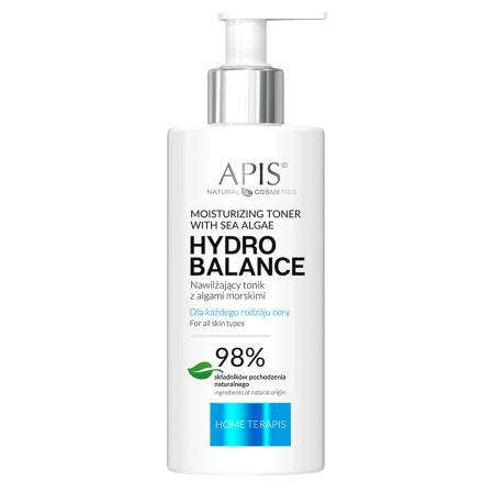 Apis - Professional - Hydro Balance - Moisturizing Toner with Sea Algae - Hydratačné tonikum s morskými riasami - 500ml