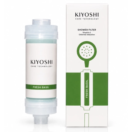 Kiyoshi - Shower Filter - Filter do sprchy s vitamínom C - Fresh Basil - 1ks