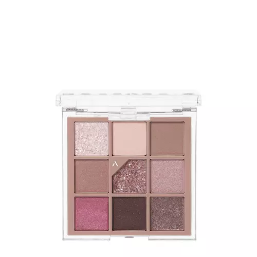 Unleashia - Glitterpedia Eye Palette - 5 All of Dusty Rose - Paletka vegánskych očných tieňov - 6,6 g