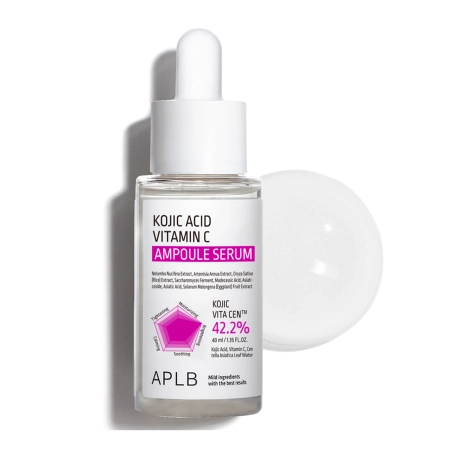 APLB - Kojic Acid Vitamin C Ampoule Serum - Revitalizačné sérum na tvár - 40 ml