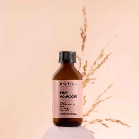 SkinTra - Pink Pow(d)er - Multifunkčný čistiaci enzymatický ílový prášok - 40g