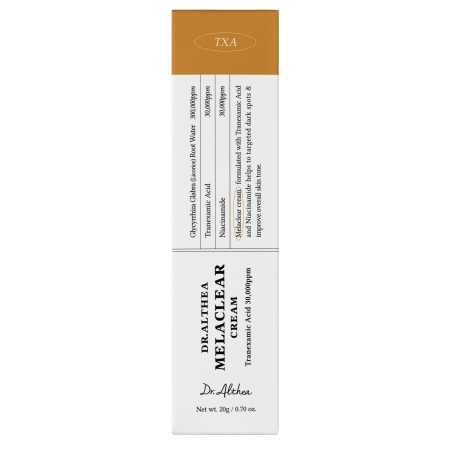 Dr. Althea - Melaclear Cream - Bodový krém proti sfarbeniam - 20g