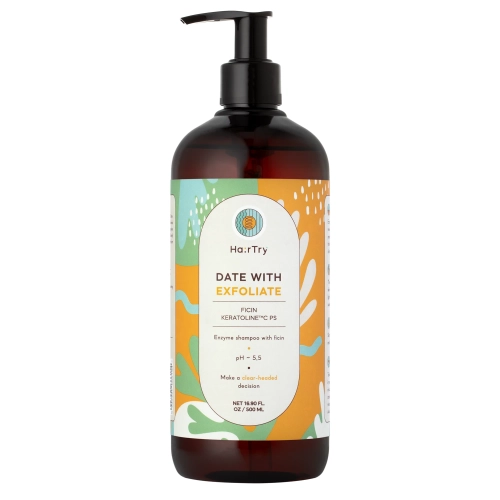 HairTry - Date With Exfoliate - Enzymatický šampón - 500ml