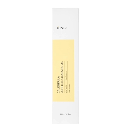 iUNIK - Calendula Complete Cleansing Oil - Odličovací olej s výťažkom z nechtíka lekárskeho - 200ml