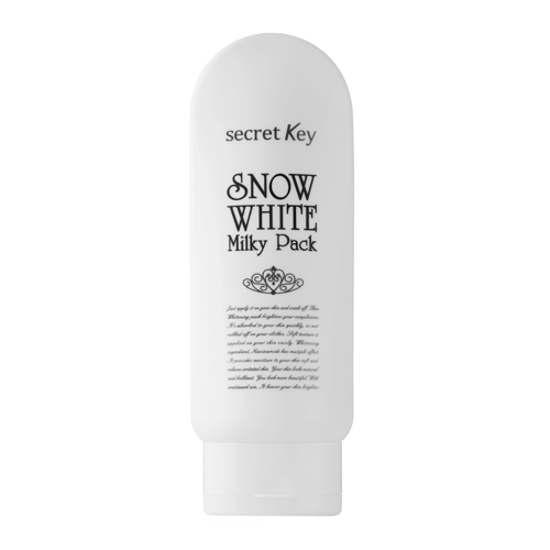 Secret Key - Snow White Milky Pack - Rozjasňujúca pleťová maska - 200 g