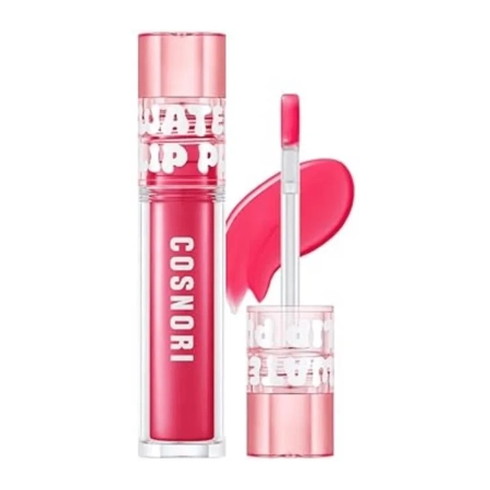 Cosnori - Water-Full Lip Plumper Strong - Zväčšujúci lesk na pery - 02 Lovable Pink - 3,5g