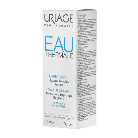 Uriage - Eau Thermale Light Water Cream - Ľahký, aktívne hydratačný krém - 40 ml