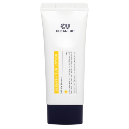 CUSKIN - Clean Up Blemish Sun Lotion SPF50+/PA++++ - Opaľovací krém na tvár - 60ml