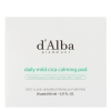 d’Alba - Daily Mild Cica Calming Pad - Upokojujúce pleťové tampóny s pupočníkom ázijským - 50ks / 165ml
