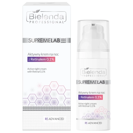 Bielenda Professional - Supremelab - Re-Advanced - Aktívny nočný krém s retinalom - 50ml