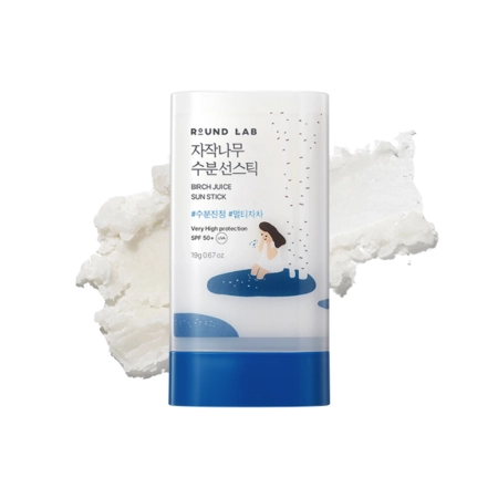 Round Lab - Birch Juice Moisturizing Sun Stick SPF/50+ PA++++ - SPF v tyčinke s brezovou šťavou - 19 g