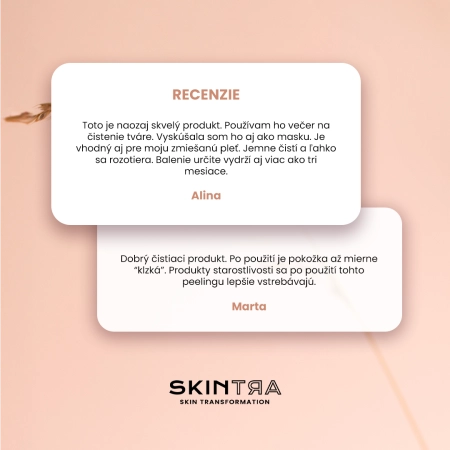 SkinTra - Pink Pow(d)er - Multifunkčný čistiaci enzymatický ílový prášok - 40g