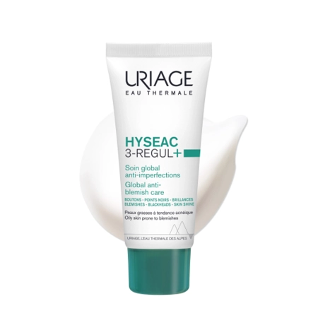 Uriage - Hyseac 3-Regul - Krém na redukciu akné a nedokonalostí - 40ml