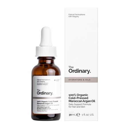 The Ordinary - 100% Organic Cold-Pressed Moroccan Argan Oil - 100% organický , za studena lisovaný marocký arganový olej - 30 ml