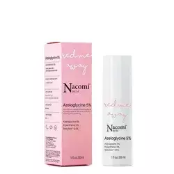 Nacomi - Next Level - Azeloglycín 5% + B6 - Upokojujúce sérum pre kuperóznu pleť a pokožku s rosaceou - 30 ml