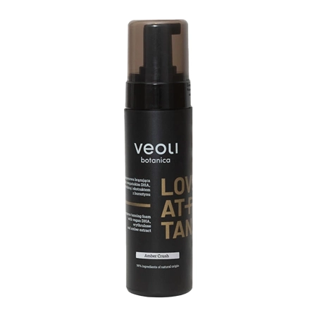 Veoli Botanica - Love At First Tan - Amber Crush - Expresná bronzujúca pena - 200 ml